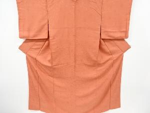 花模様織り出し色無地着物